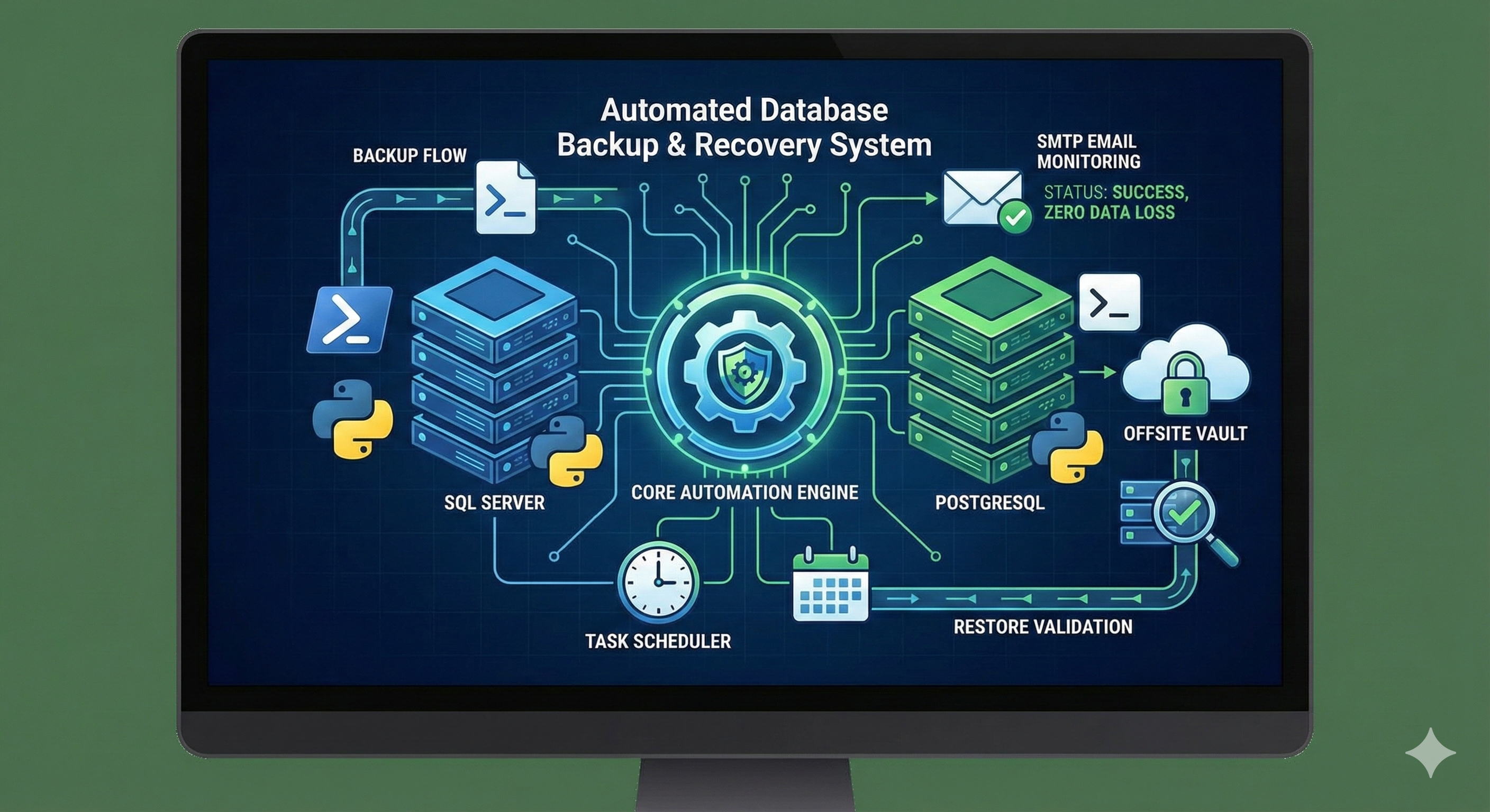 🗄️ Automated Database Backup & Recovery System